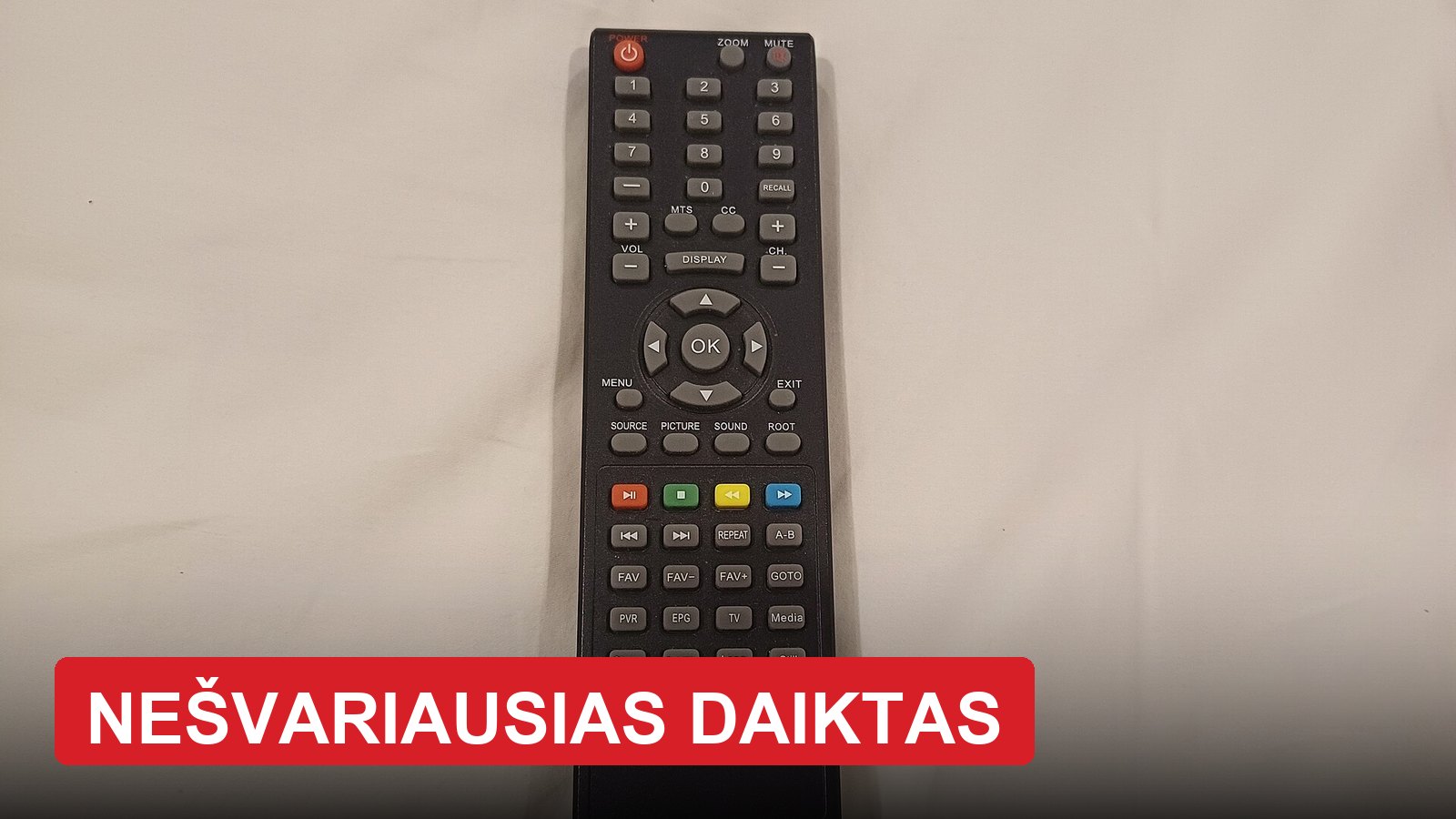 Daiktas viešbučio kambaryje, kurį visi paima pirmą vakarą, bet beveik niekas nevalo: patyrę keliautojai jį įdeda į maiše
